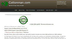 Desktop Screenshot of cottonman.com