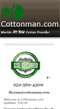 Mobile Screenshot of cottonman.com